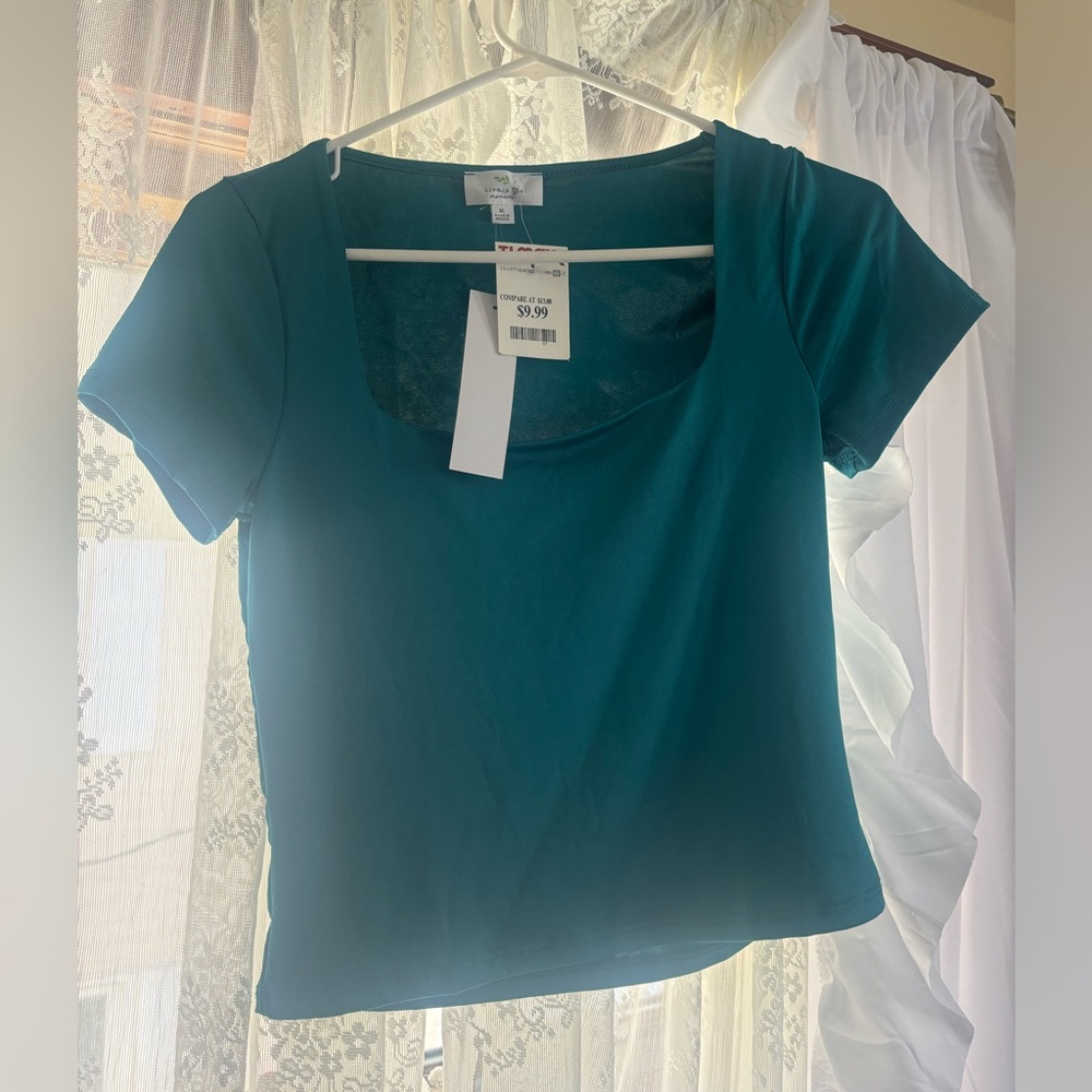 New with Tags turquoise top